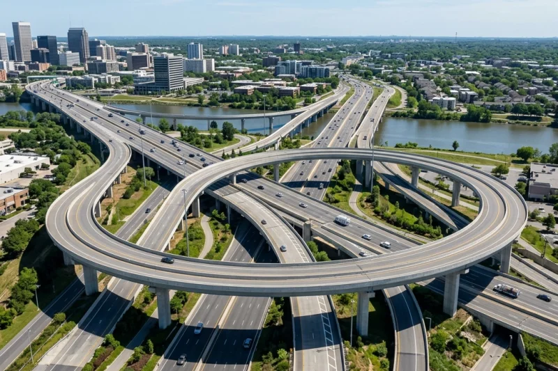 Highway Engineering alignment and interchange drawings